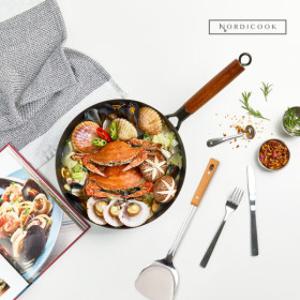 (뒤집개 사은품) 노르디쿡 IH 무쇠팬 28cm