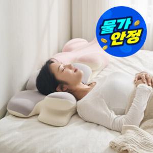 (물가안정)(2차 150개 한정수량 특가) 레스트코어 목이 편한 경추 베개 거북목 일자목 숙면 메모리폼 베개