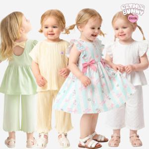 (4560~사은품증정)에스더버니리틀 여름 신상 특가 예쁘다고 난리 상하복/원피스/티셔츠/레깅스/점퍼/가디건