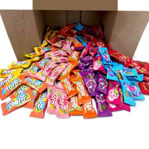 크라운 마이쮸 4종 100개+새콤달콤 4종 100개 (총 200개) 대용량 학교간식