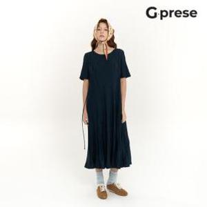 (현대홈쇼핑)G.prese 지프레세 26SS 반소매 원피스+슬립 2종세트