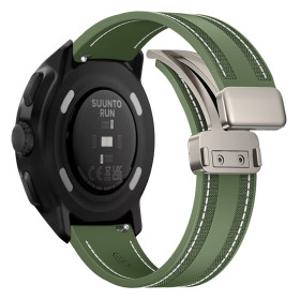 순토 런 호환 컴포트 핏 디버클 나일론 실리콘 스트랩 22mm