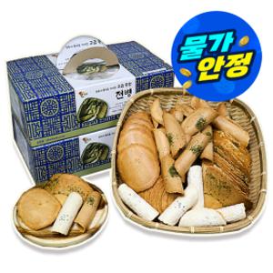 옛날과자 전통 고급종합전병 1kg+1kg