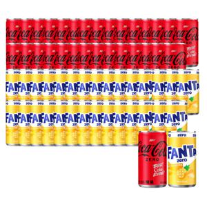 코카콜라제로 + 환타제로파인 190ml 60캔(각 30캔)