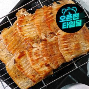 (신선집중) 말랑 촉촉 전기구이 몸통 오징어 200g 7-10미