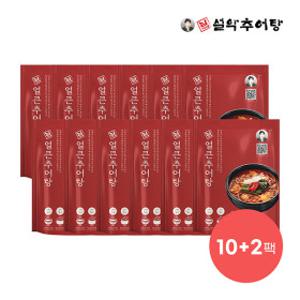 남가네 설악추어탕 얼큰이추어탕 450g 10팩+2팩(총 12팩)