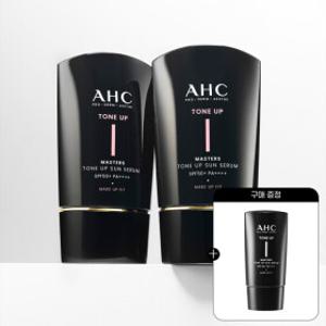 AHC 메이크업핏 마스터즈 톤업 선세럼 50ml 2개+(증정)톤업선세럼 10ml 1개