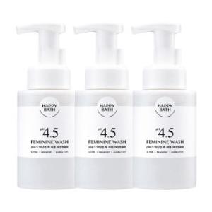 해피바스 PH4.5약산성 쑥/로즈 버블 여성청결제 300ml 3개