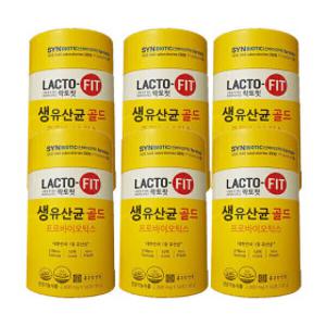 종근당 락토핏 생유산균 골드 정품 2g 50포 x 6통  HI