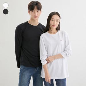 [게스][25FW] 유니 미니로고긴팔티 NP3KE402