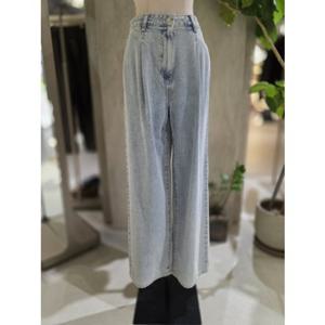 [ZOOC] 원턱 와이드 데님 팬츠 (Z253PSA403)