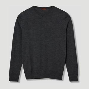 바레나 리브 헴 울 크루넥 스웨터 BU KNU4000 0429 BV  540