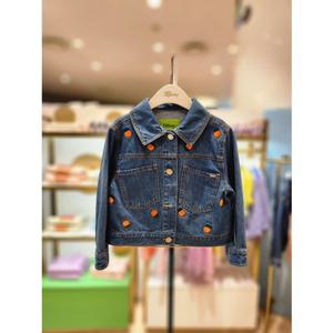 프렌치캣5 티파니주니어 사과자수데님자켓 (T34KBK010)
