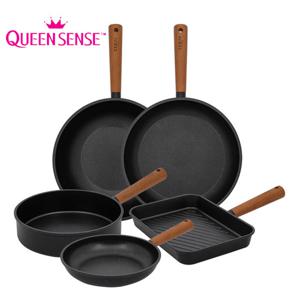 세신퀸센스 아레나(블랙) 인덕션 후라이팬2종(D)(28후+사각)