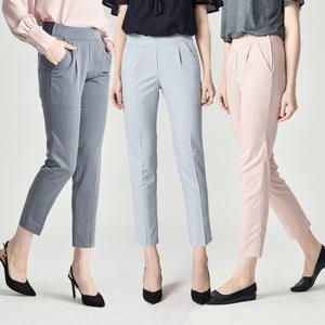 로코엘라 리아 원턱 스판 밴딩팬츠