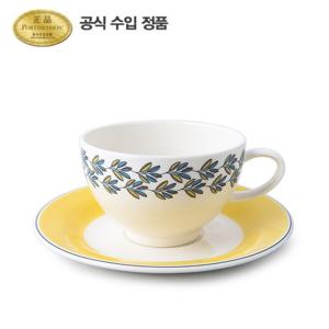 웨스털리 커피잔 옐로우 0.24L 1인조