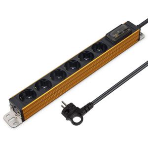 알루미늄멀티탭 고용량 서버탭 AL 골드 6구 5M