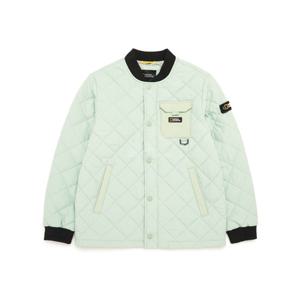 내셔널지오그래픽 키즈 K231UPD910 퀼팅 패딩 JP ASH MINT