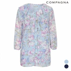 [꼼빠니아] 플라워프릴블라우스_CAAU4-WRB050