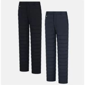 [콜핑]LD18 남성 겨울 사이드밴드 웰론소재  퀄팅 패딩솜바지 KWP9627M