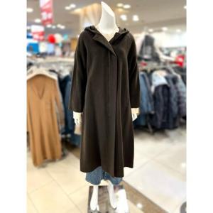 소고 세이브존01 후드 지퍼 롱 울 코트 TG4CA01