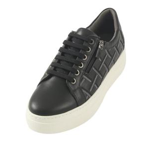 [바이네르(여성화)]여성 키높이 스니커즈 071A 흑색