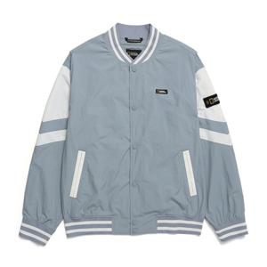 내셔널지오그래픽 N241MJP902 컬러 배색 바시티 자켓 STORM BLUE