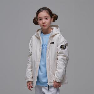 [내셔널지오그래픽 키즈] K241UPD920 베이직 패딩 점퍼 IVORY