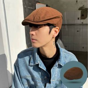 남자 데일리 헌팅캡 베레모 사계절 화가모자 빵모자