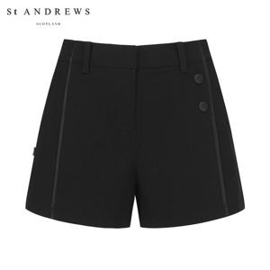 [세인트앤드류스] 여성 미니멀 핀턱 숏팬츠