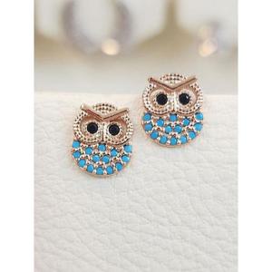 볼라레 세이브존03 볼라레 터키석부엉이은침귀걸이 SAVSSS1514-3