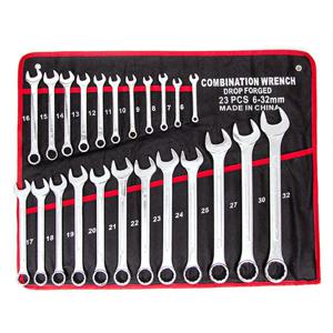 스패너 렌치 세트 23pcs/콤비네이션 편구스패너 육각볼트 깔깔이
