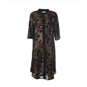 [모라도]시스루롱쉬폰코트 RNM8CT410