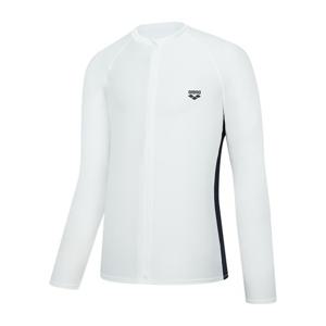 [아레나]엑티브 집업 래쉬가드 A4BM1RR49WHT-IDG