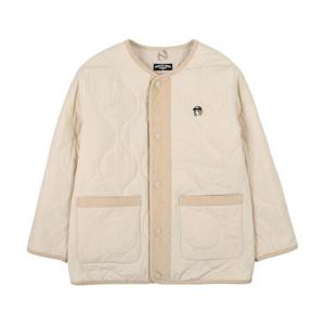 [포인터웍스]어드벤처 후드 포인트 퀼팅 점퍼_IVORY (ISF31JP07G_IV)