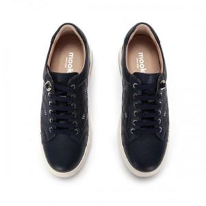 무크 세이브존01 여성  밴드끈 로고 자수스니커즈 516-422305AB