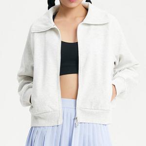 뉴발란스 여성 시그니처 투웨이 카라집업 NBMDD3W802-AC