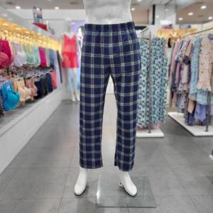 솔브 sh06 깔끔한 체크패턴 남성 홈웨어팬츠 SEP2470M