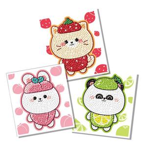 어린이 캐릭터 보석십자수 스티커 쥬시 프렌즈 BST3-002