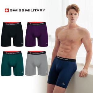 스위스밀리터리 롱드로즈 5장 세트 남자팬티