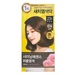 미쟝센 올뉴 샤이닝에센스 6N 갈색 /염색약