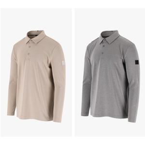 [엘르골프]23년 남성 가을 가슴 프린트 폴로티셔츠 [6J55203]