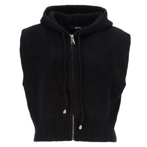 [에이비에프지]큐티 후드집업 니트 베스트 APY4HV32J