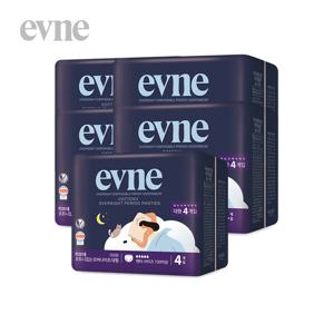 이브네 코트니 순면감촉 입는 오버나이트 대형 4매x5팩