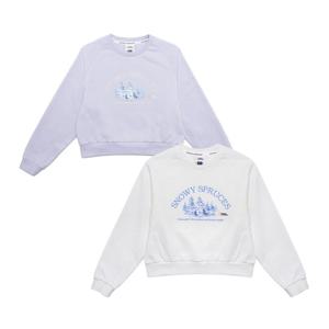 내셔널지오그래픽키즈 K244GSW910 크롭 맨투맨 (기모) 2종택 1