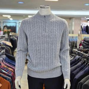 서광모드 세이브존07 꽈베기집업니트라운드티 완저편하고 고급 SHTCEWNT7006