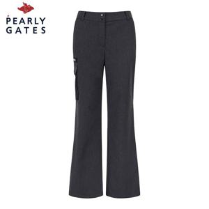 [파리게이츠] 파리게이츠 여성 카고 포켓 레터링 조거 팬츠 521D3PT205_GY