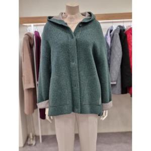 벨리시앙 세이브존07 라쿤후드 니트가디건 KT3402