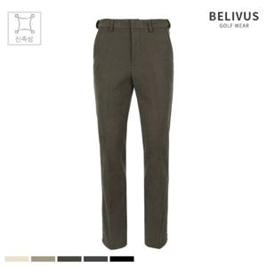 빌리버스 남성 골프웨어 코듀로이 팬츠 기모 스판 바지 BBLP020