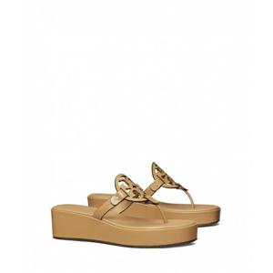 토리버치 밀러 웨지 25mm 진저 쇼트브레드